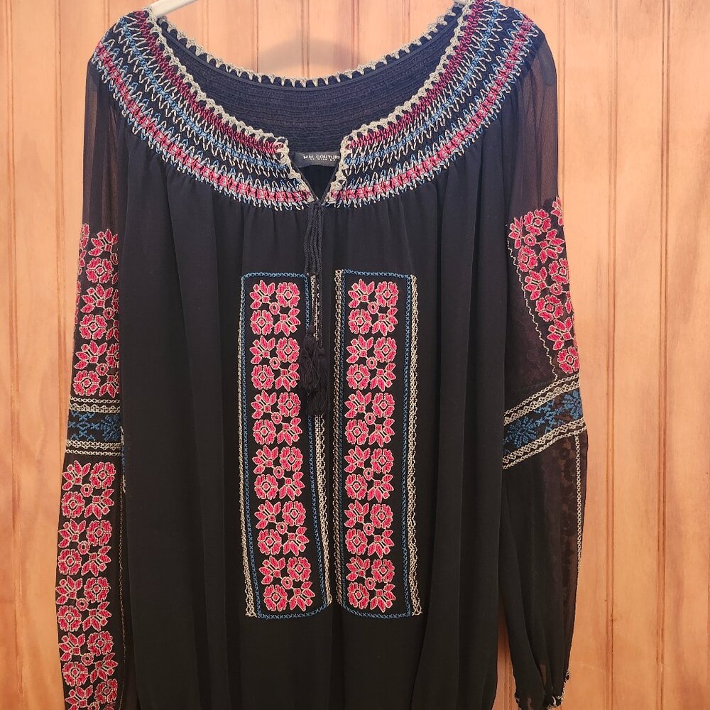 BOHO BLOUSE by MM Couture - L